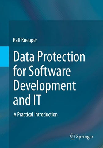 Data Protection for Software Development and IT