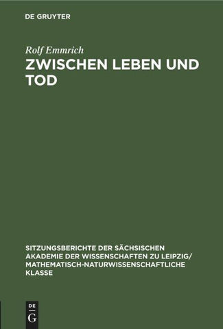 Zwischen Leben und Tod