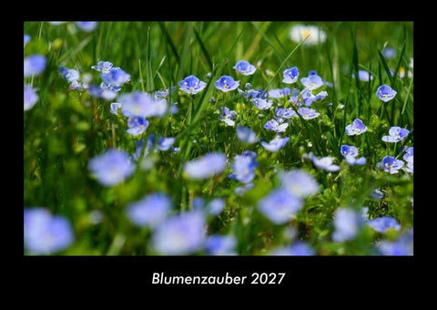 Blumenzauber 2027 Fotokalender DIN A3