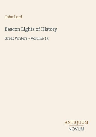 Beacon Lights of History