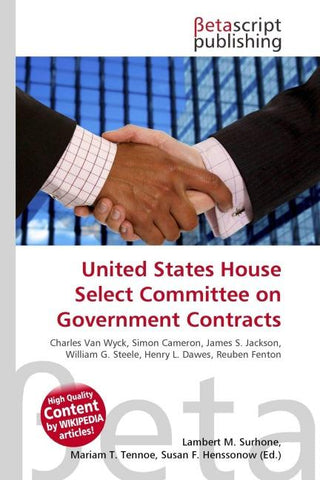 United States House Select Committee on Government Contracts