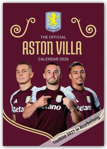 Aston Villa FC 2027 – A3-Posterkalender