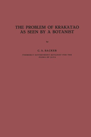 The Problem of Krakatao as Seen by a Botanist