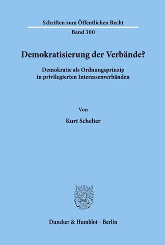 Demokratisierung der Verbände?