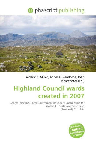 Highland Council wards created in 2007
