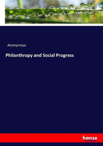 Philanthropy and Social Progress