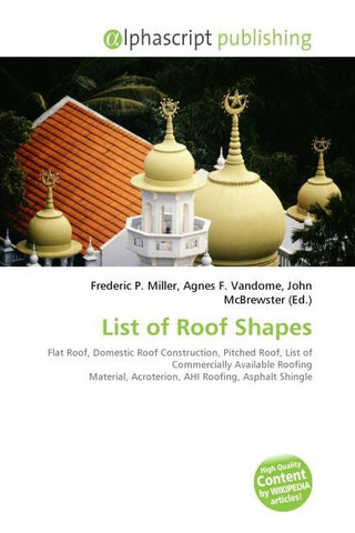 List of Roof Shapes