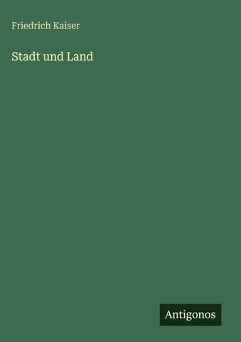 Stadt und Land