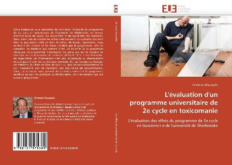 L'évaluation d'un programme universitaire de 2e cycle en toxicomanie