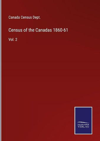 Census of the Canadas 1860-61