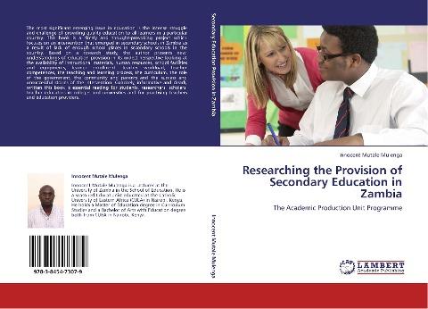 Researching the Provision of Secondary Education in Zambia