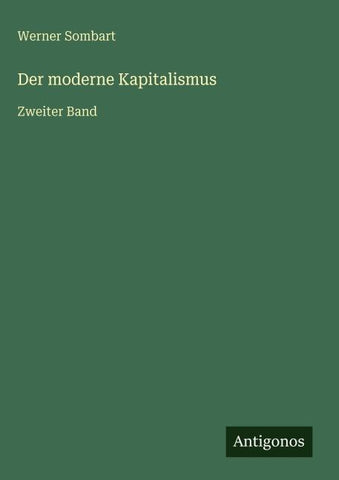 Der moderne Kapitalismus