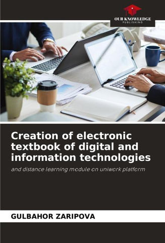 Creation of electronic textbook of digital and information technologies