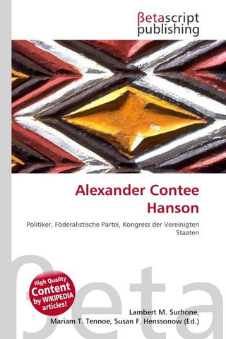Alexander Contee Hanson