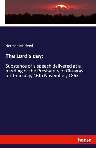 The Lord's day: