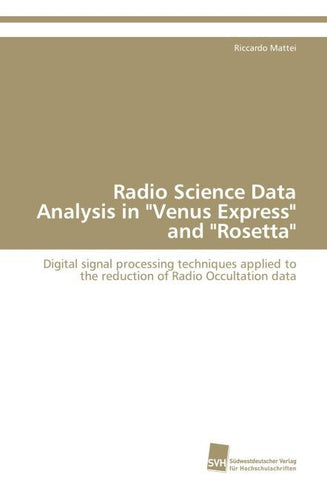 Radio Science Data Analysis in "Venus Express" and "Rosetta"