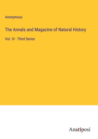 The Annals and Magazine of Natural History
