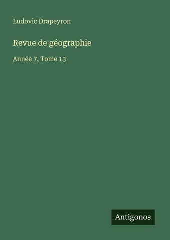 Revue de géographie