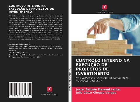 CONTROLO INTERNO NA EXECUÇÃO DE PROJECTOS DE INVESTIMENTO