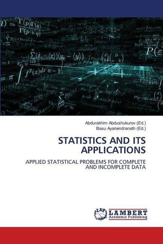 STATISTICS AND ITS APPLICATIONS