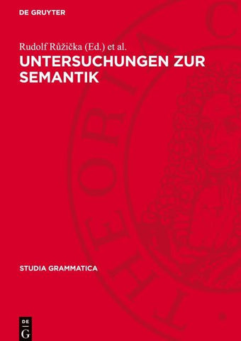 Untersuchungen zur Semantik