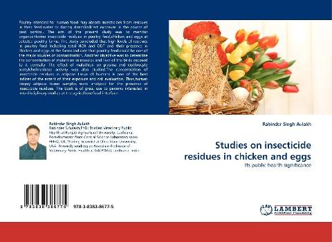 Studies on insecticide residues in chicken and eggs