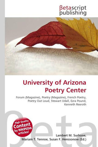 University of Arizona Poetry Center