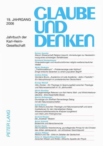 Glaube und Denken
