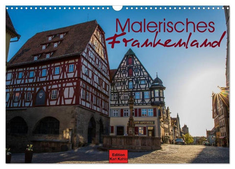 Malerisches Frankenland (Wandkalender 2026 DIN A3 quer), CALVENDO Monatskalender