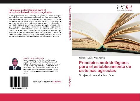 Principios metodológicos para el establecimiento de sistemas agrícolas