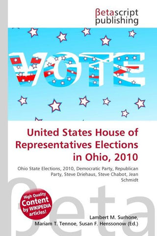 United States House of Representatives Elections in Ohio, 2010