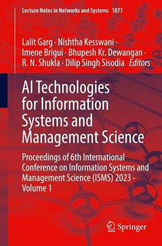 AI Technologies for Information Systems and Management Science