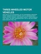 Three-wheeled motor vehicles