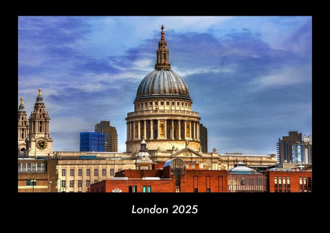 London 2025 Fotokalender DIN A3