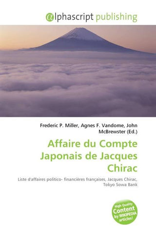 Affaire du Compte Japonais de Jacques Chirac