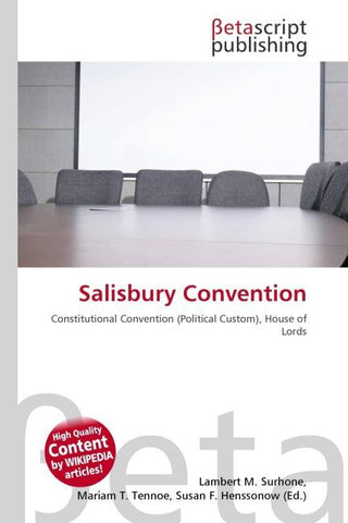 Salisbury Convention