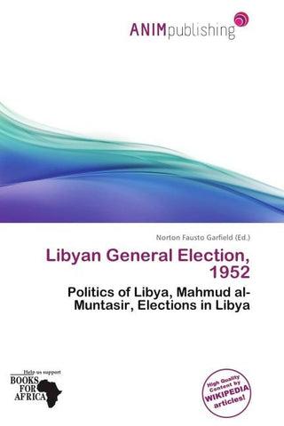 Libyan General Election, 1952