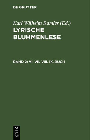 VI. VII. VIII. IX. Buch