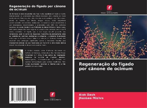 Regeneração do fígado por cânone de ocimum
