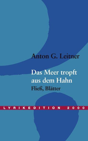Das Meer tropft aus dem Hahn