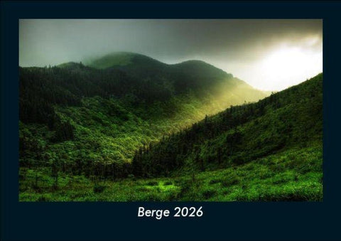 Berge 2026 Fotokalender DIN A5
