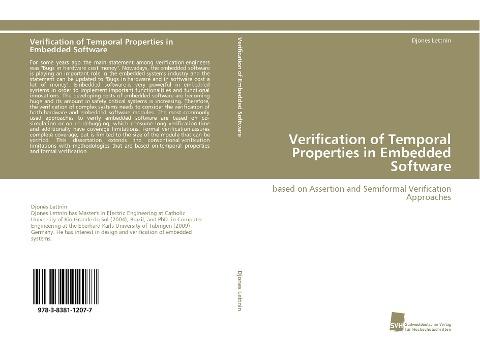 Verification of Temporal Properties in Embedded Software