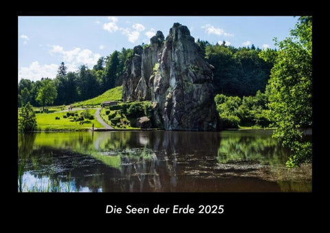 Die Seen der Erde 2025 Fotokalender DIN A3