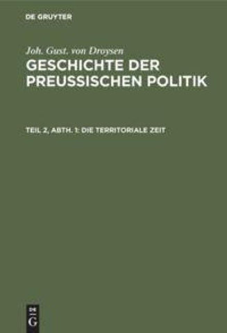Die territoriale Zeit