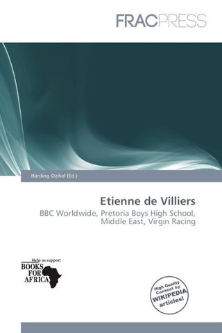 Etienne de Villiers