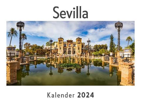 Sevilla (Wandkalender 2024, Kalender DIN A4 quer, Monatskalender im Querformat mit Kalendarium, Das perfekte Geschenk)
