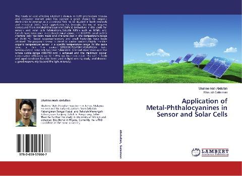 Application of Metal-Phthalocyanines in Sensor and Solar Cells