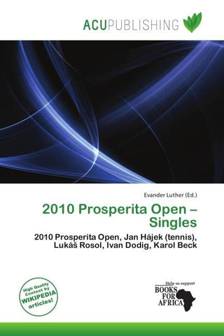 2010 Prosperita Open - Singles