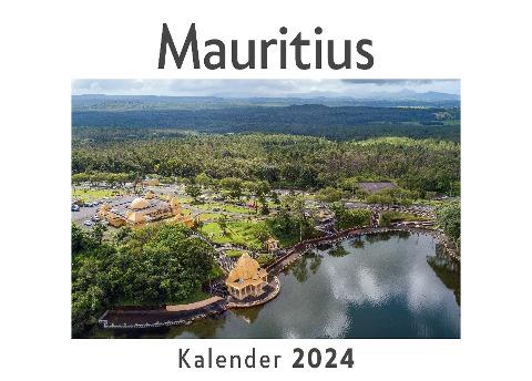 Mauritius (Wandkalender 2024, Kalender DIN A4 quer, Monatskalender im Querformat mit Kalendarium, Das perfekte Geschenk)