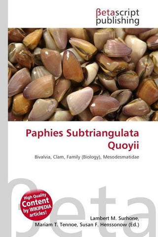 Paphies Subtriangulata Quoyii